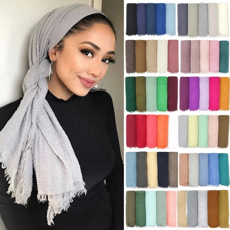 Crinkle Hijab Scarf