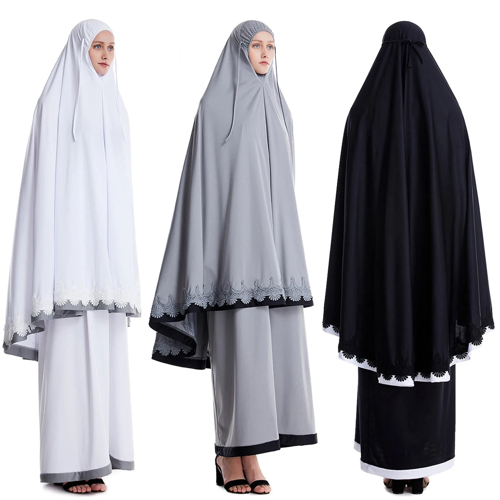 Two Piece Prayer Abaya